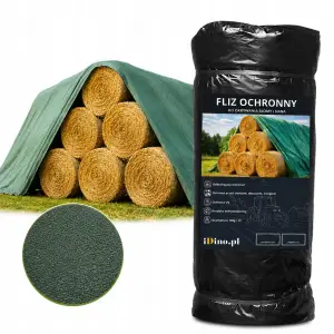 FLIZ OCHRONNY 10,4x12,5m DO OKRYWANIA BEL SIANA SŁOMY 160g/m2 WIELOSEZONOWY