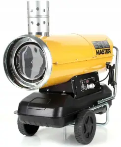 Nagrzewnica Olejowa Master BV 110 E 34 kW dmuchawa z odprowadzaniem